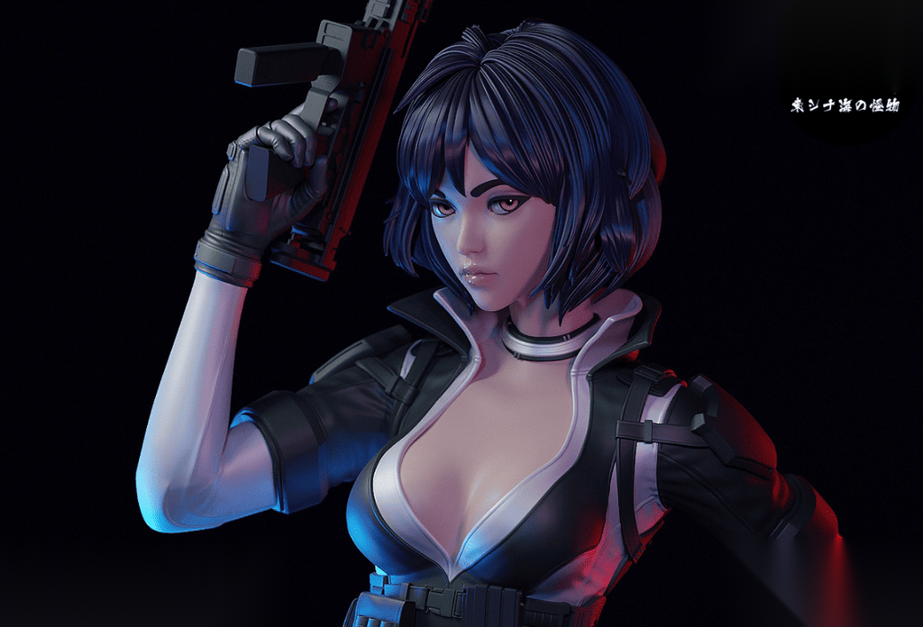 Motoko Kusanagi Character