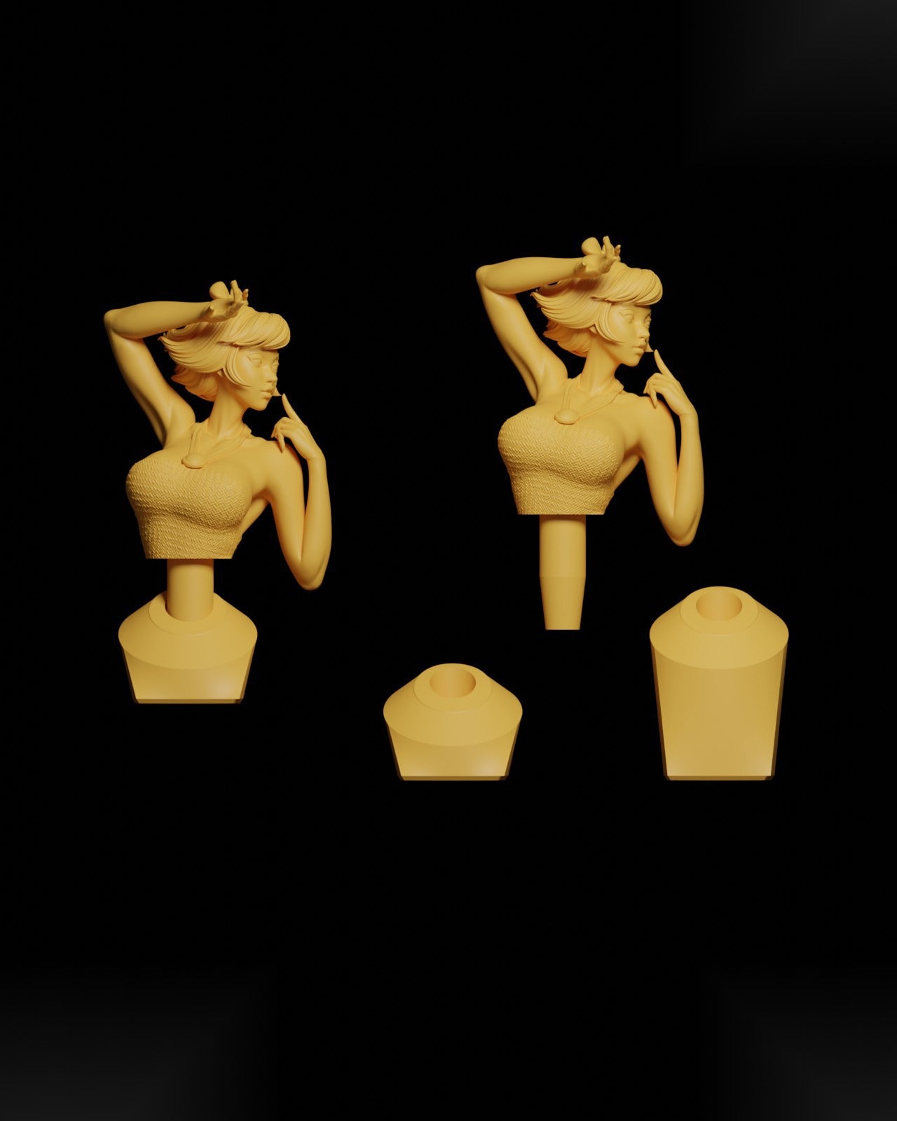 Betty Rubble Bust