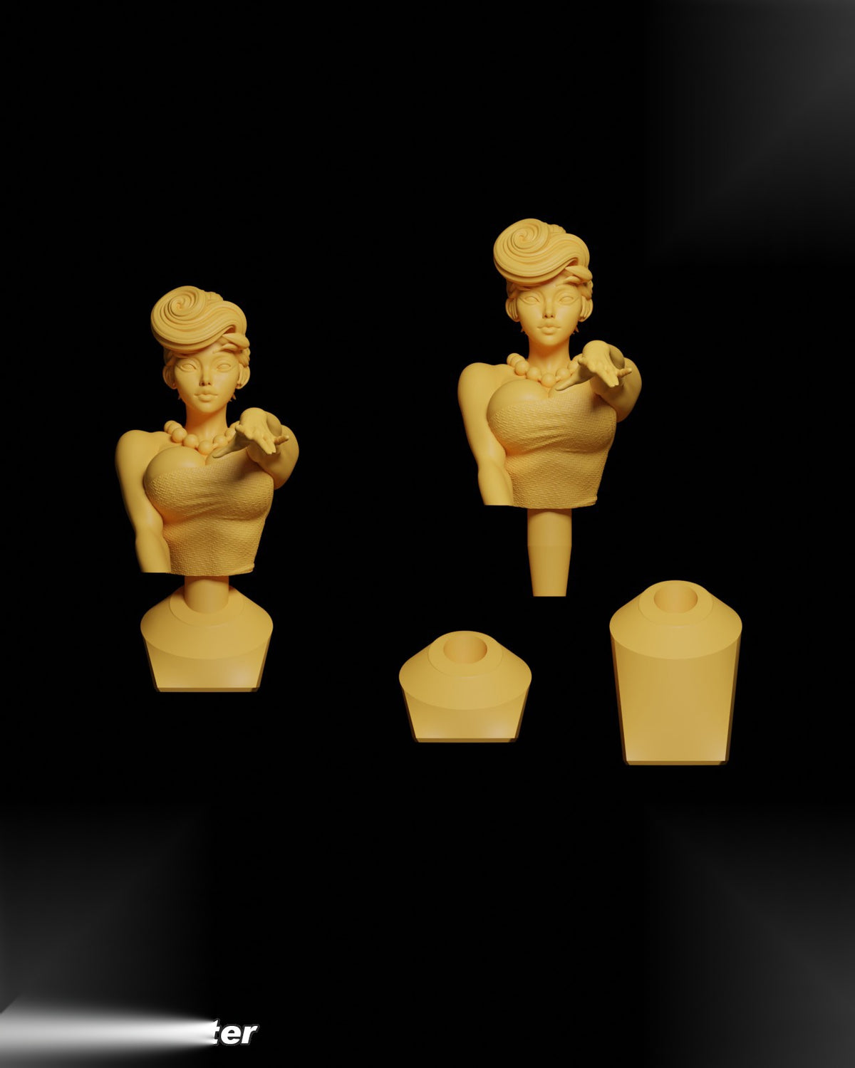 Wilma P1 Bust