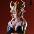Bowsette Suntanned Ver