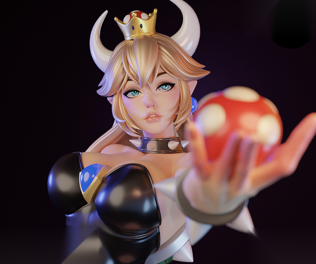 Bowsette Princess Bowser Character