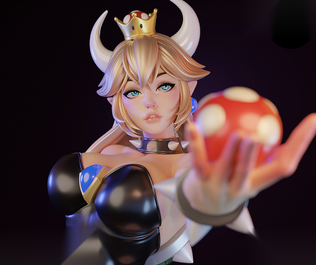 Bowsette Princess Bowser Character