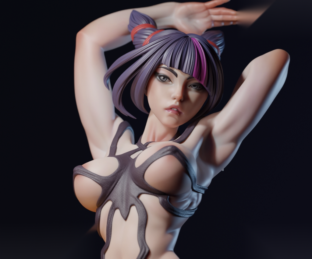 Juri Han Street Fighter Swimsuit Version