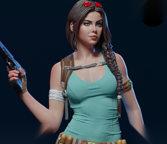 Lara Treasure Hunter Character