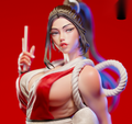 Mai Shiranui Sexy Girl Kof Game Anime Character