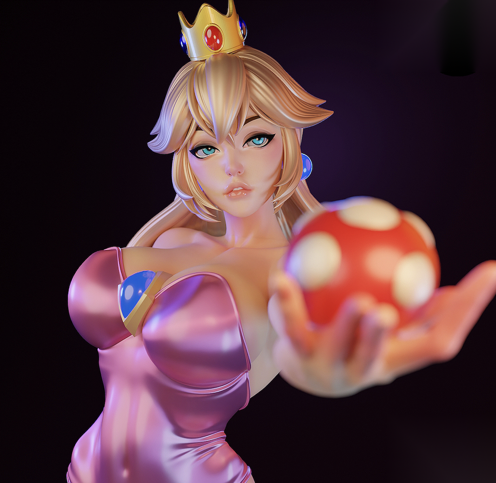Princess Toadstool Swimsuit Character