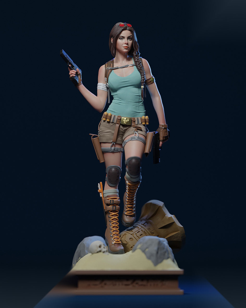 Lara Treasure Hunter Character