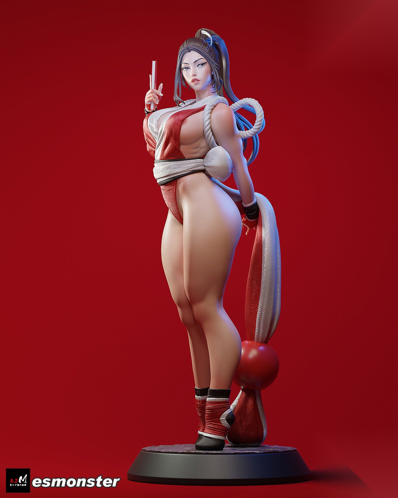 Mai Shiranui Sexy Girl Kof Game Anime Character