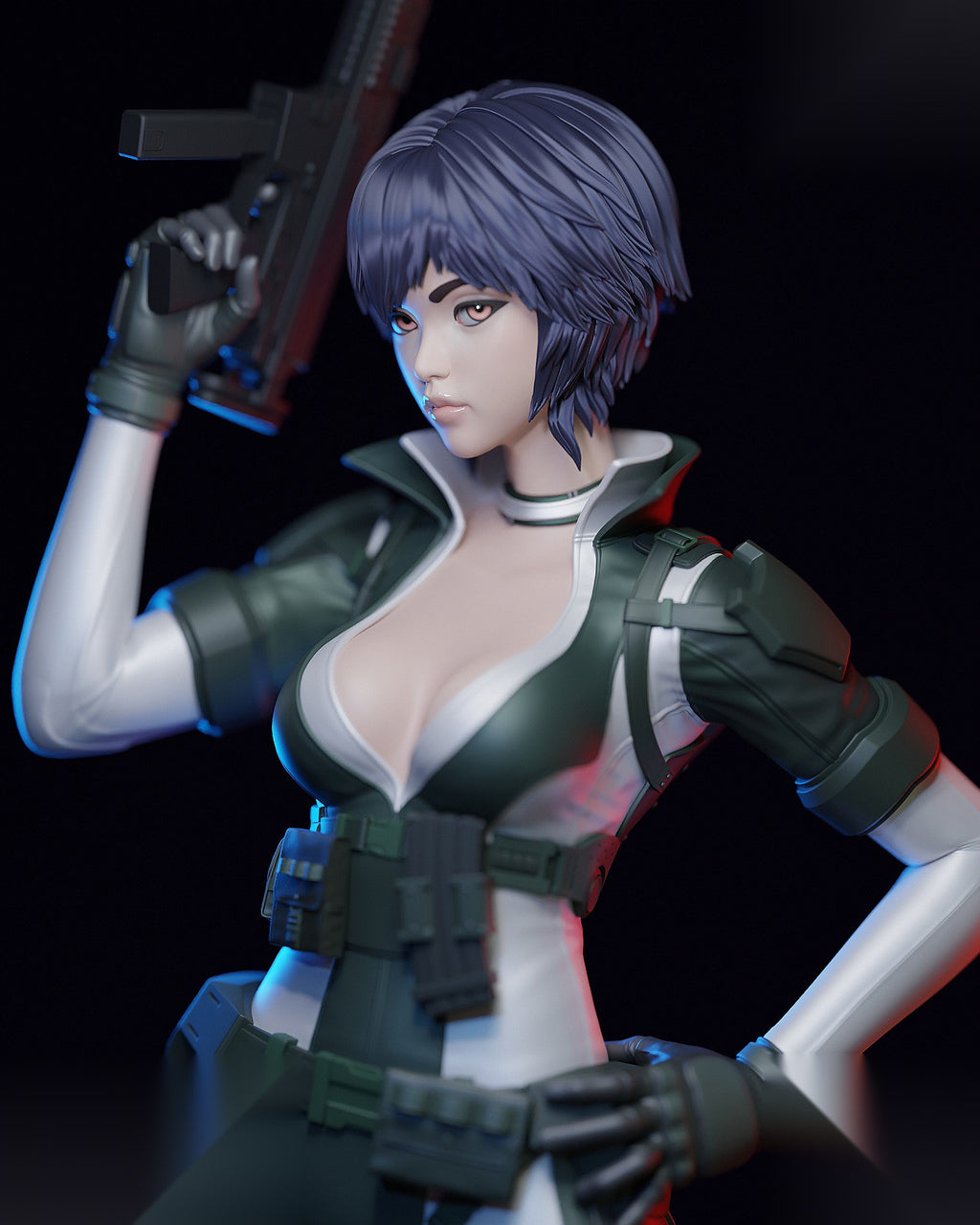 Motoko Kusanagi Character