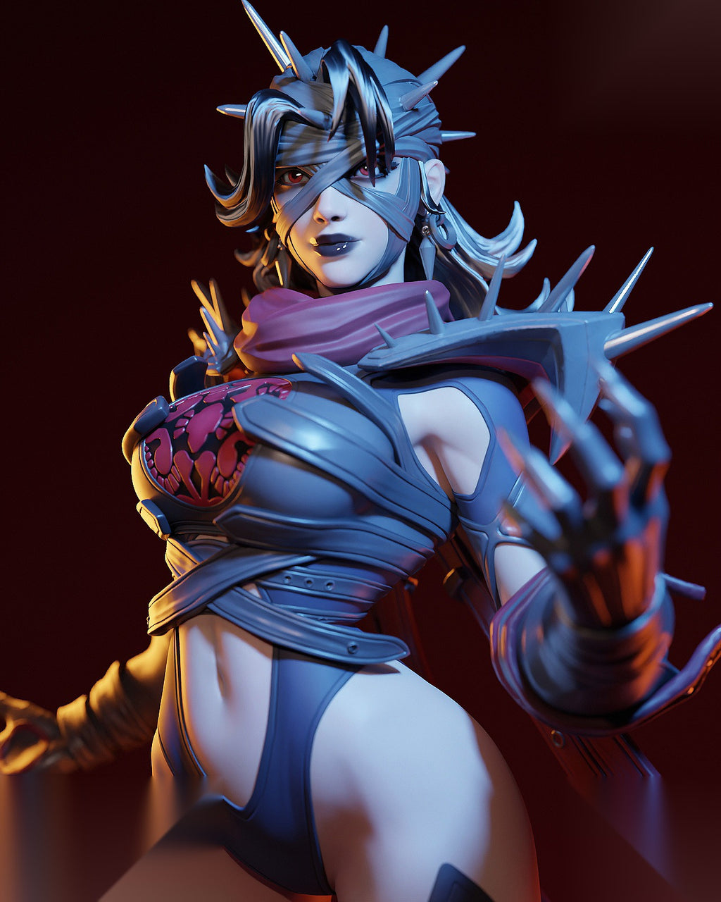Malicious Invisible Woman Character