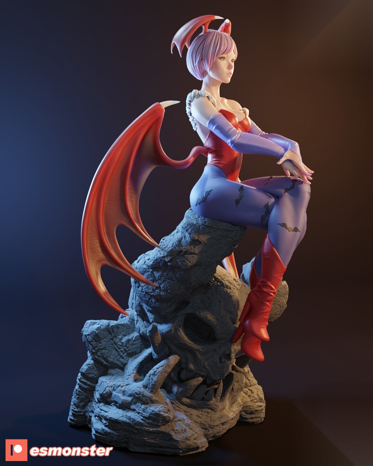 Lilith Aensland Darkstalkers 3d Print Model