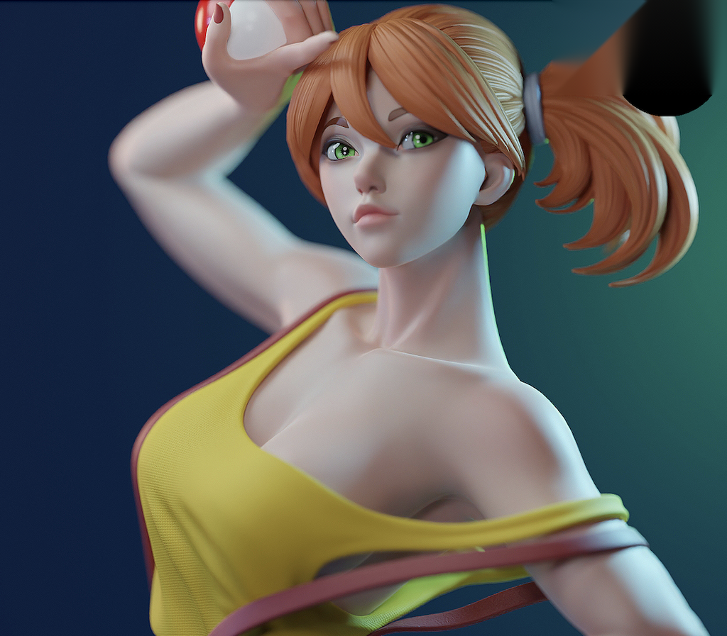 Misty Pokemon Trainer Character