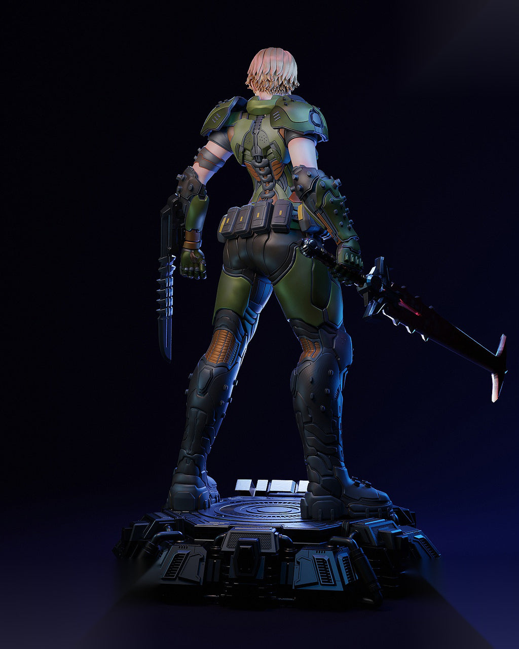 DOOM Female Character By ESM