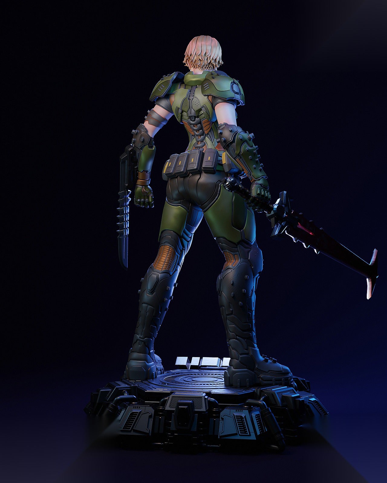 DOOM Female Character By ESM
