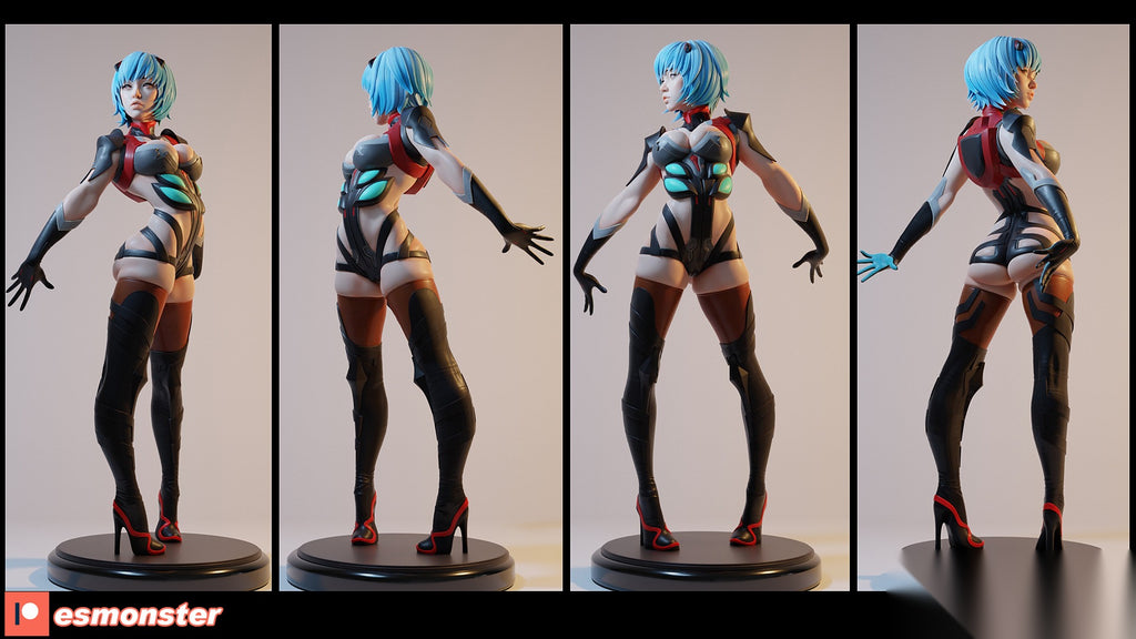 Eva Ayanami Rei 3d Print Model