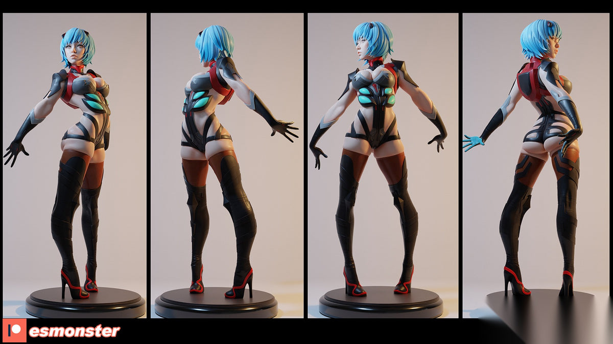 Eva Ayanami Rei 3d Print Model