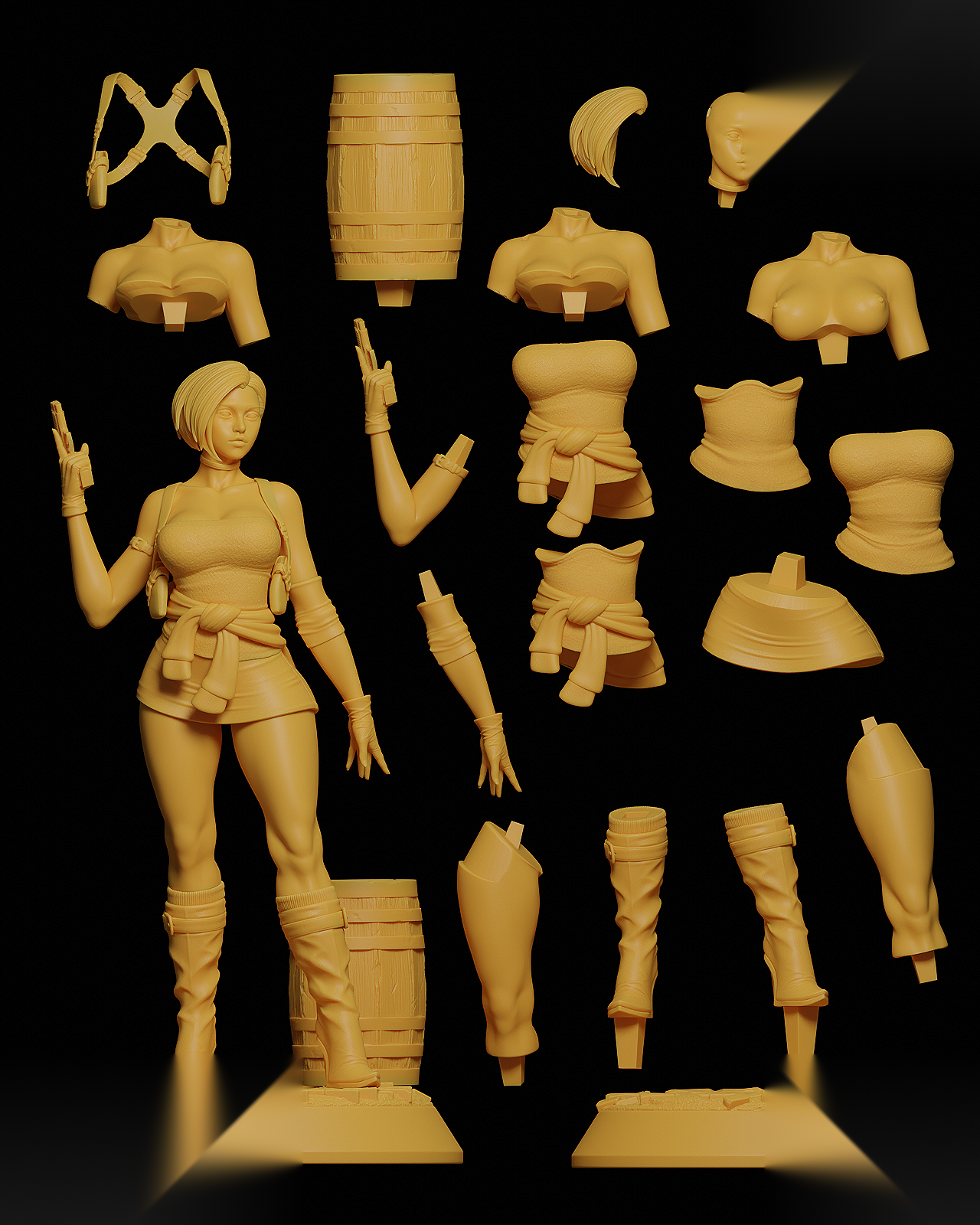 Ada Wong Jill Valentine Character