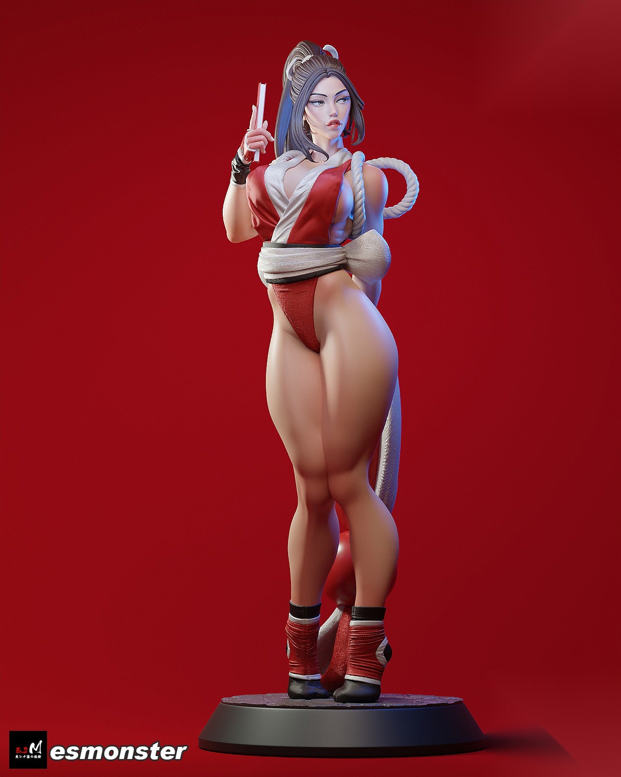 Mai Shiranui Sexy Girl Kof Game Anime Character