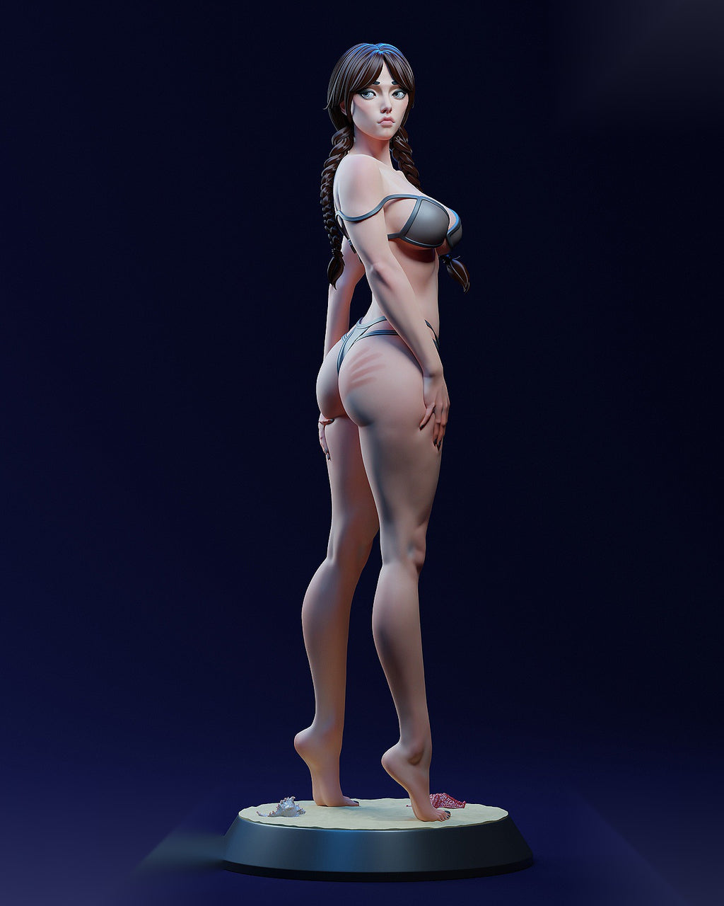 Mature Wednesday Swimsuit Version