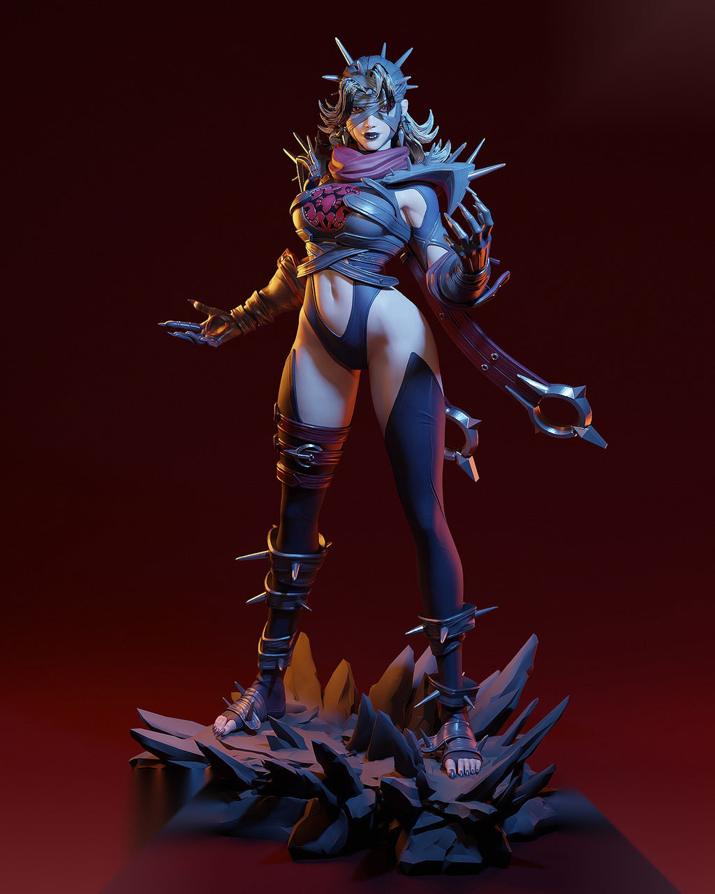 Malicious Invisible Woman Character