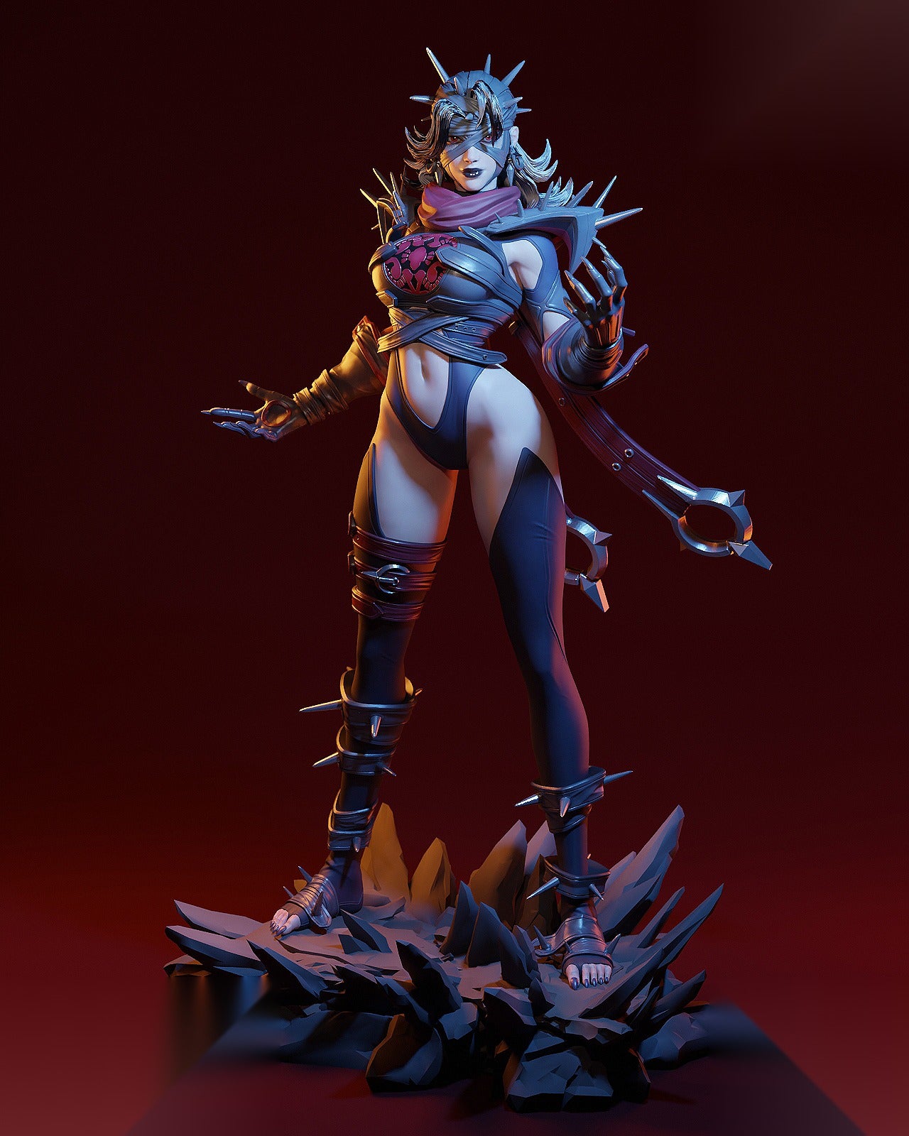 Malicious Invisible Woman Character