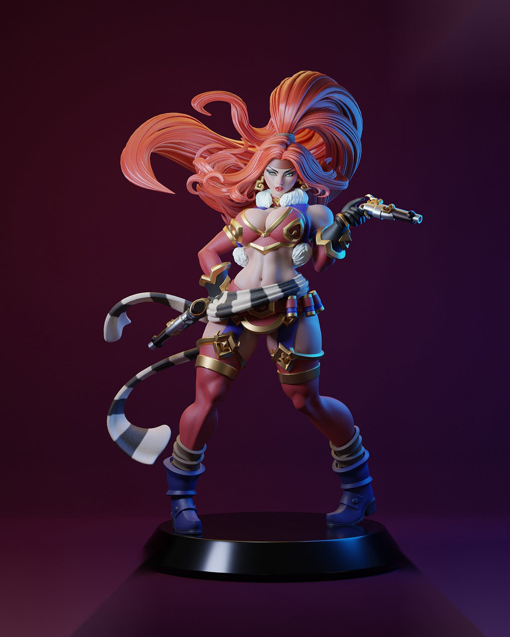 Red Monika Character