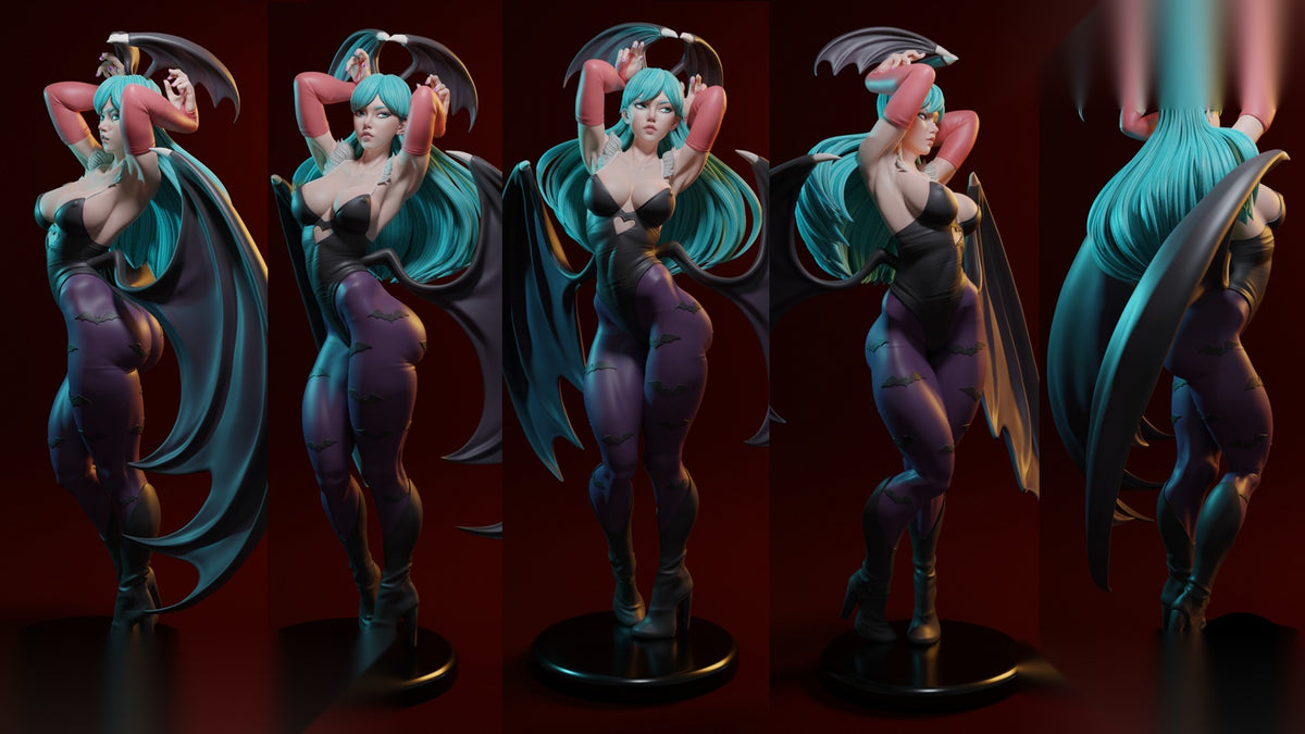 Morrigan Aensland Darkstalkers Capcom 3d Print Model