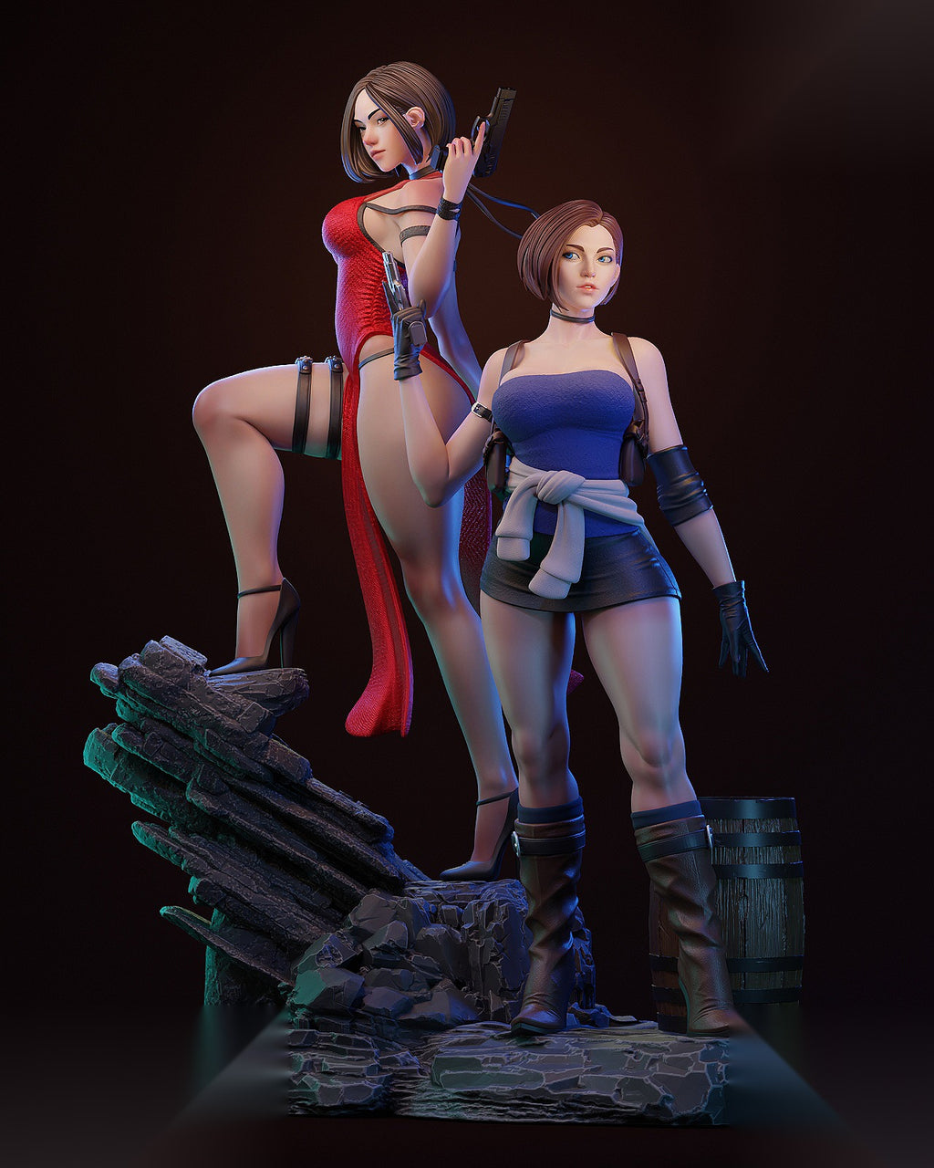 Ada Wong Jill Valentine Character