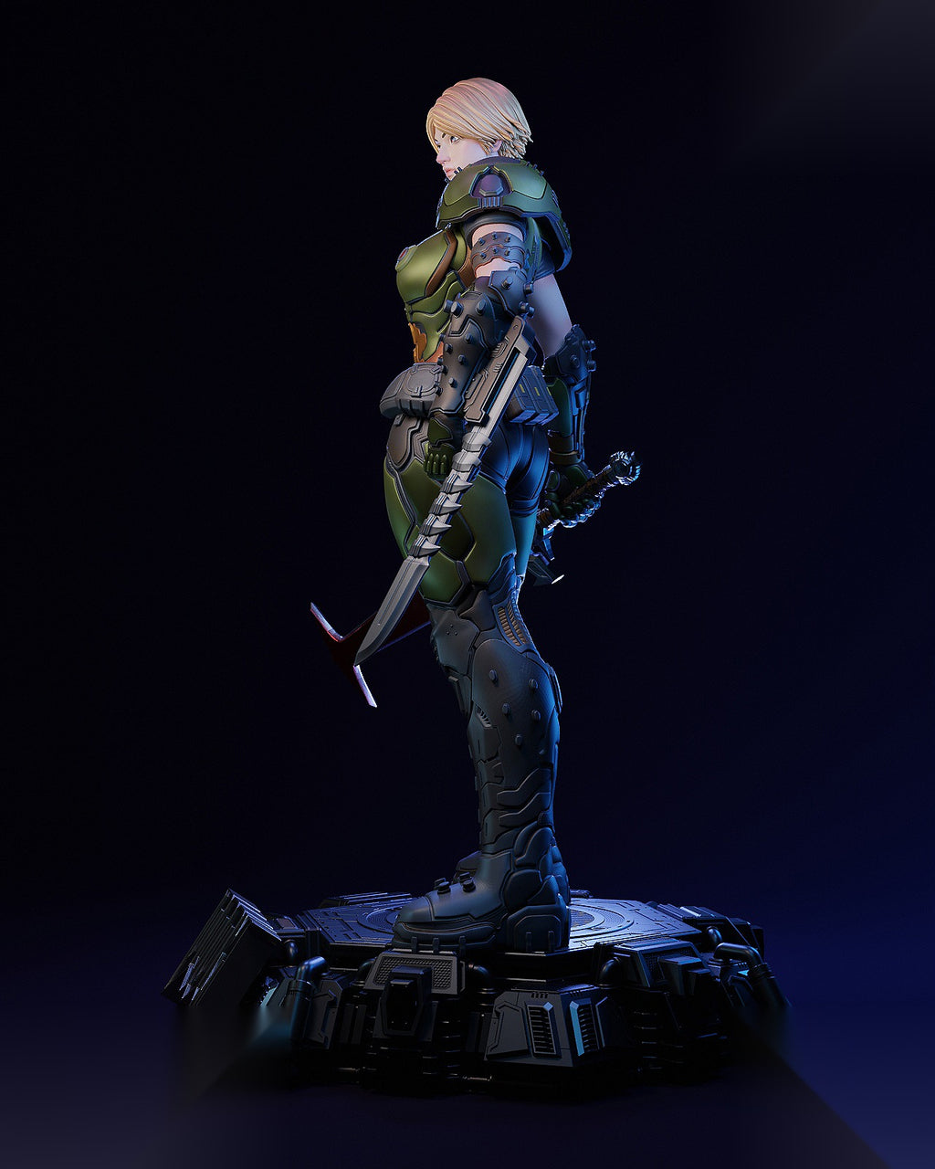 DOOM Female Character By ESM