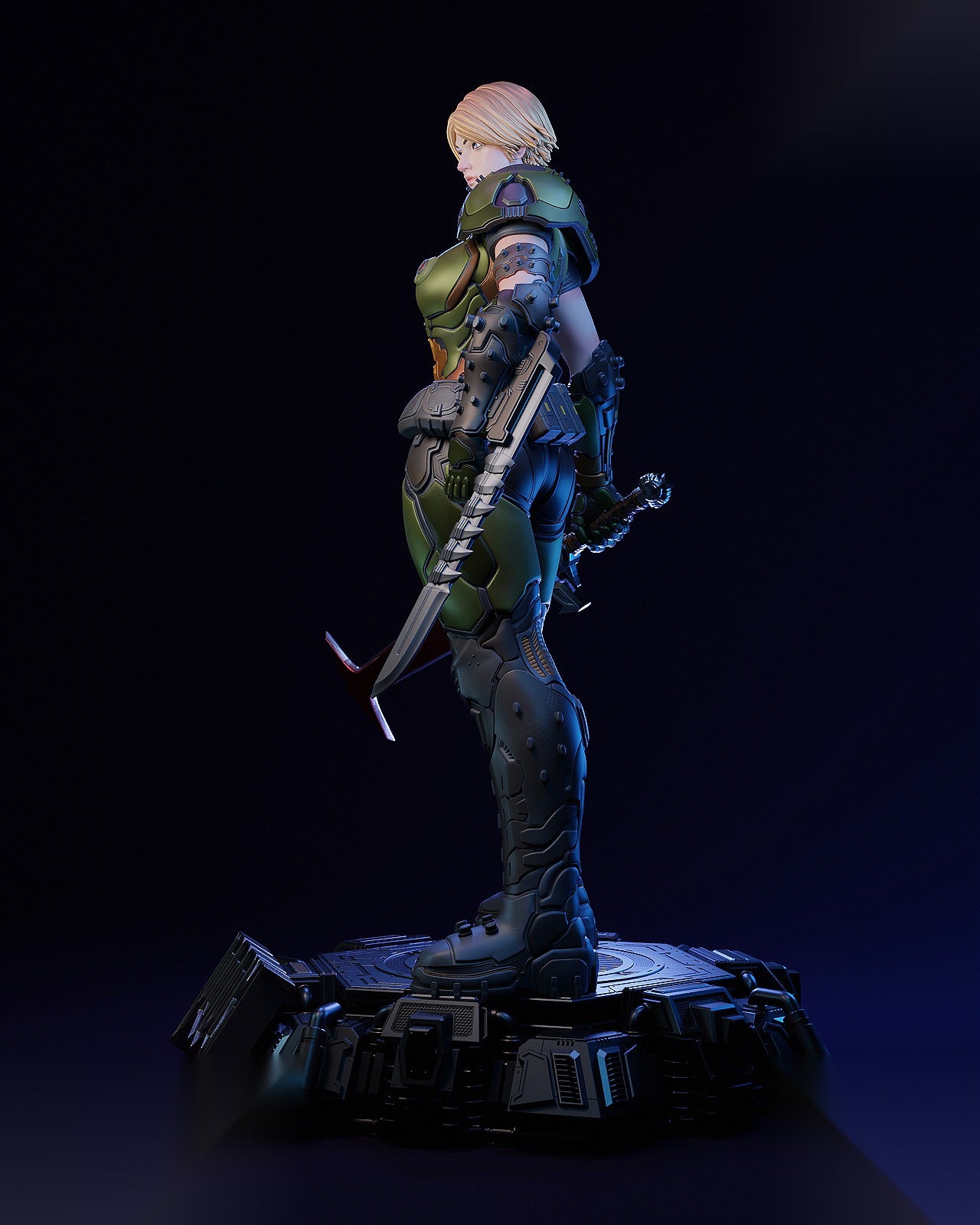 DOOM Female Character By ESM
