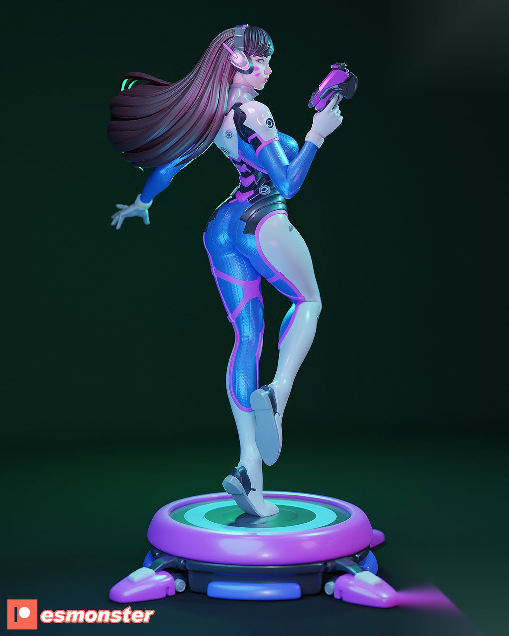 D.Va Hana Song Character By ESM
