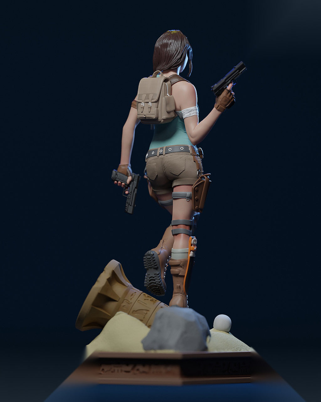 Lara Treasure Hunter Character