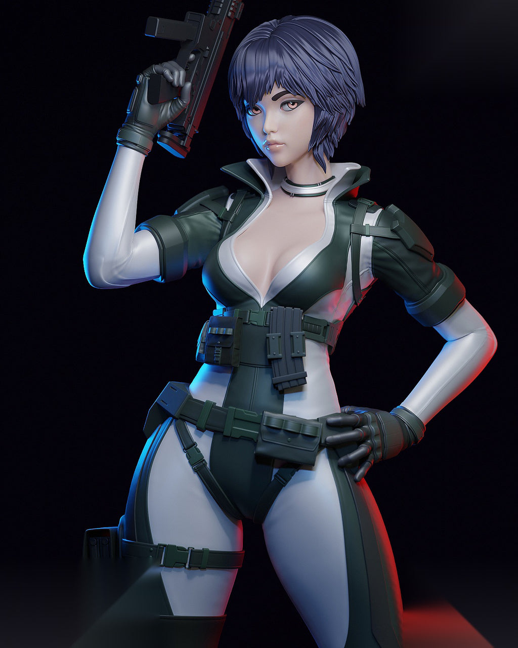 Motoko Kusanagi Character