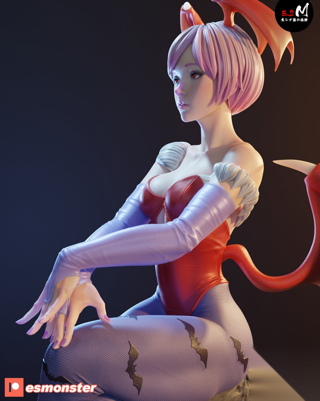 Lilith Aensland Darkstalkers 3d Print Model