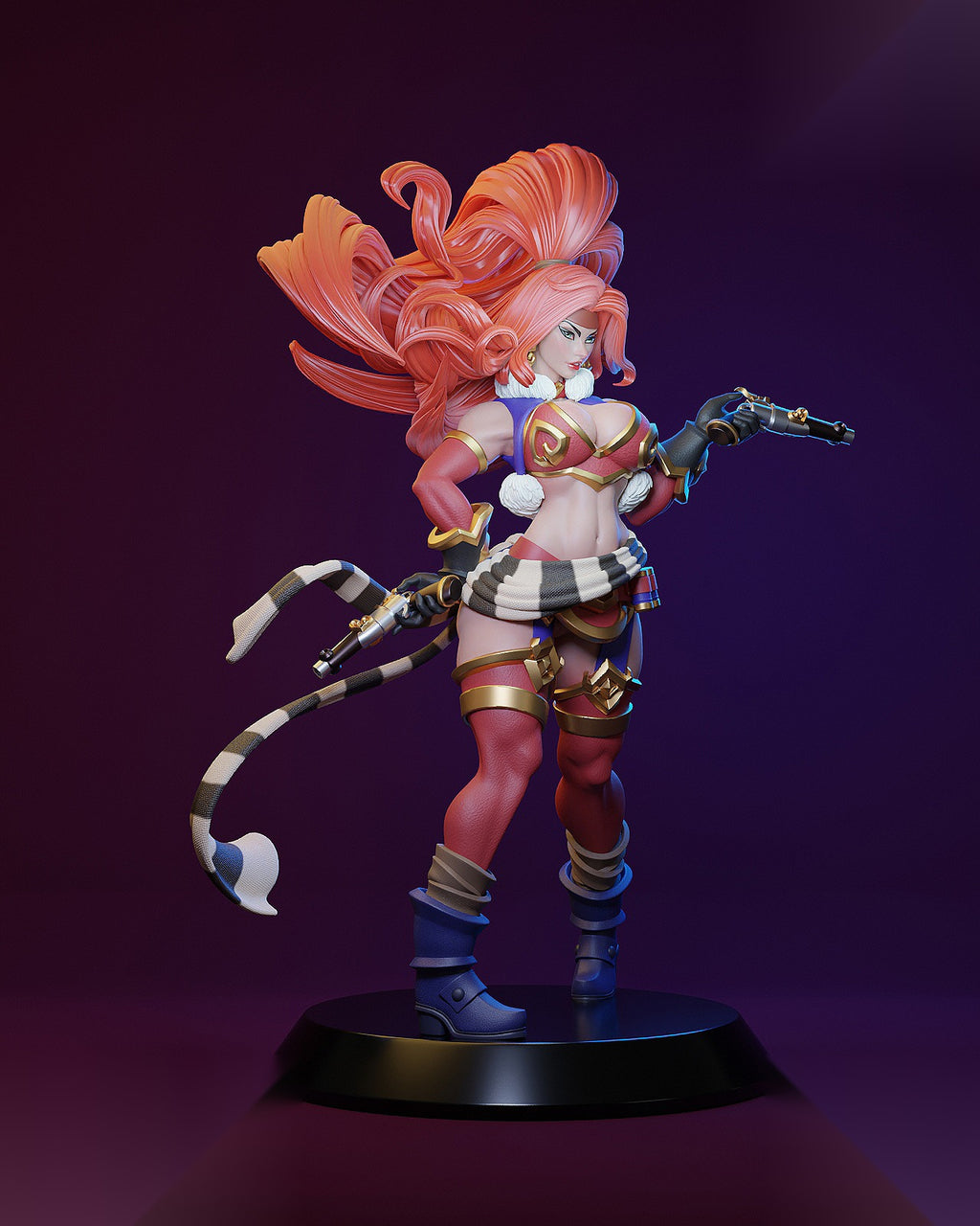 Red Monika Character