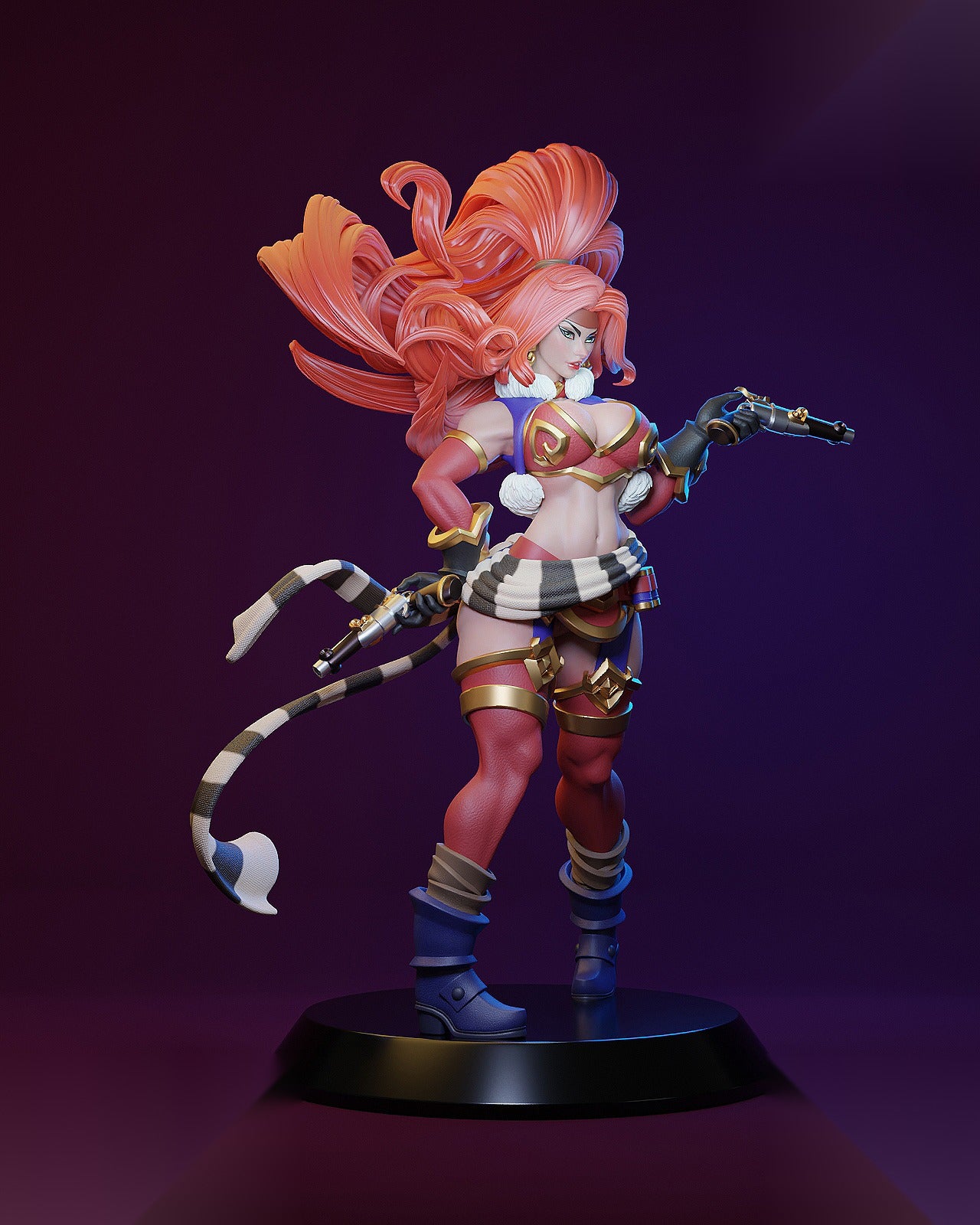 Red Monika Character