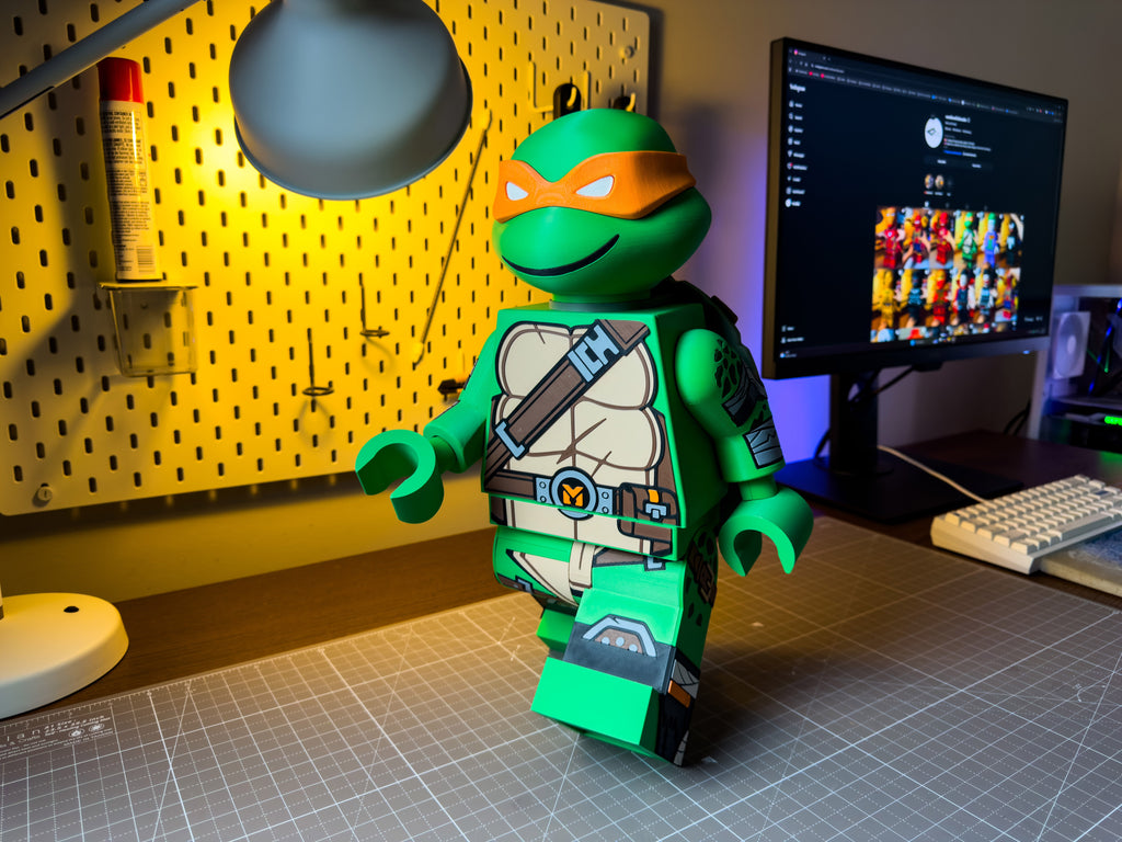 Mikey the Orange Ninja Modular Figure
