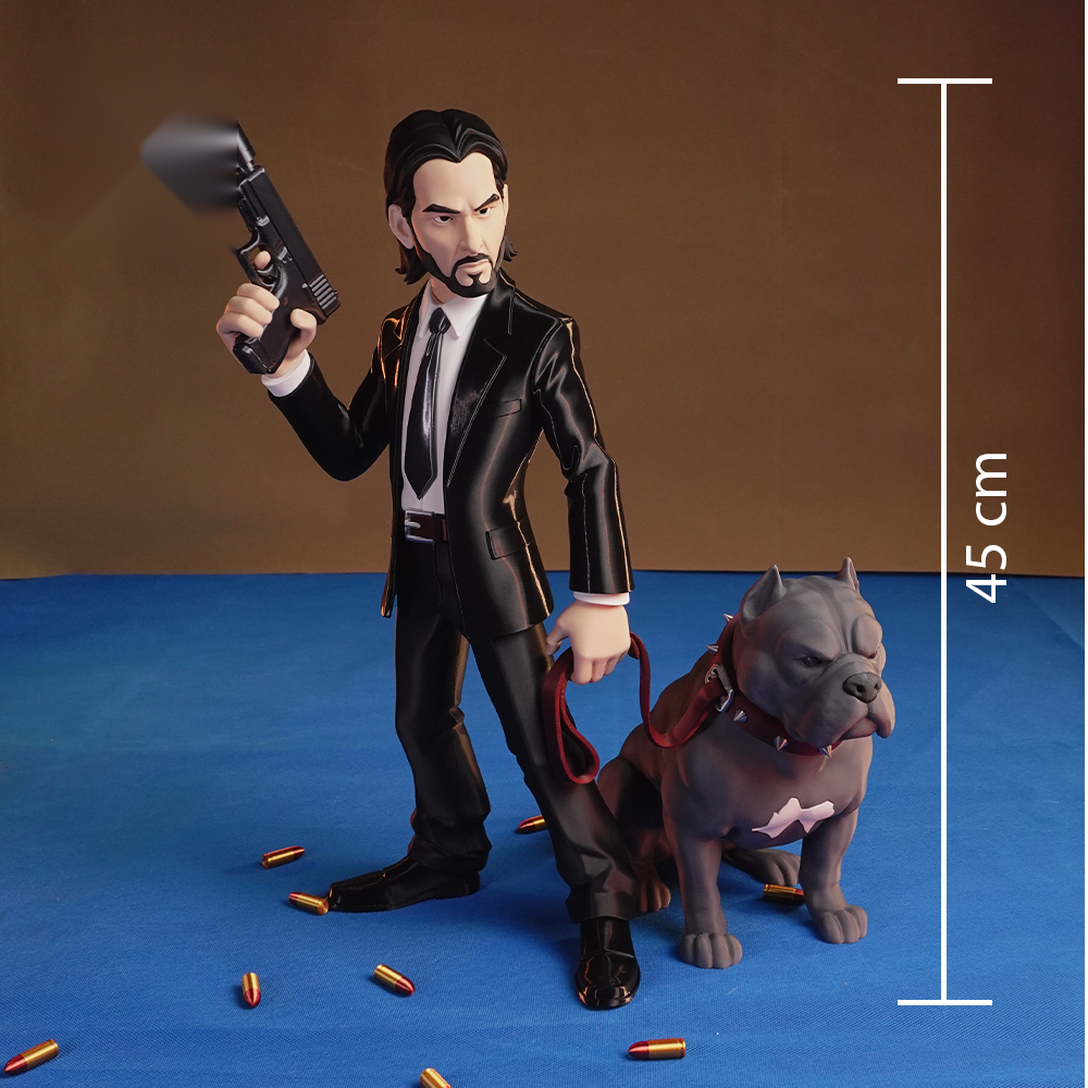 John Wick & His Pitbull