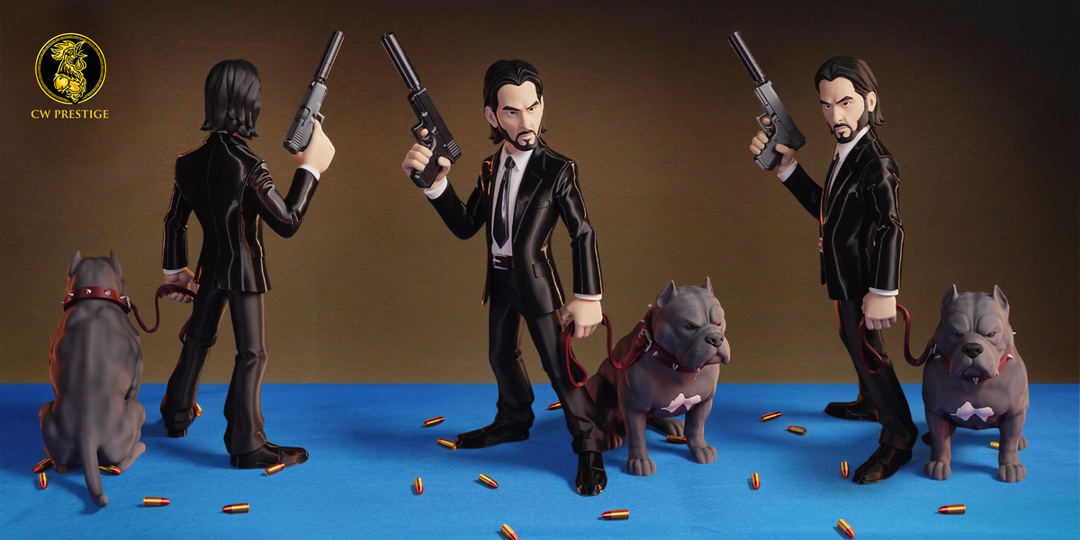 John Wick & His Pitbull