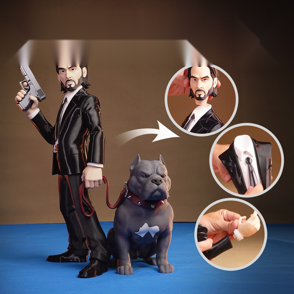 John Wick & His Pitbull