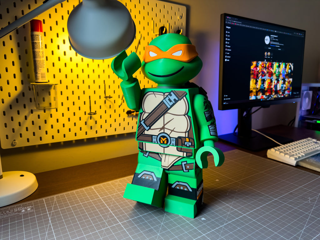 Mikey the Orange Ninja Modular Figure