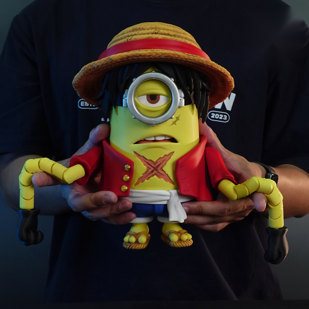 Minion Luffy One Piece Crossover