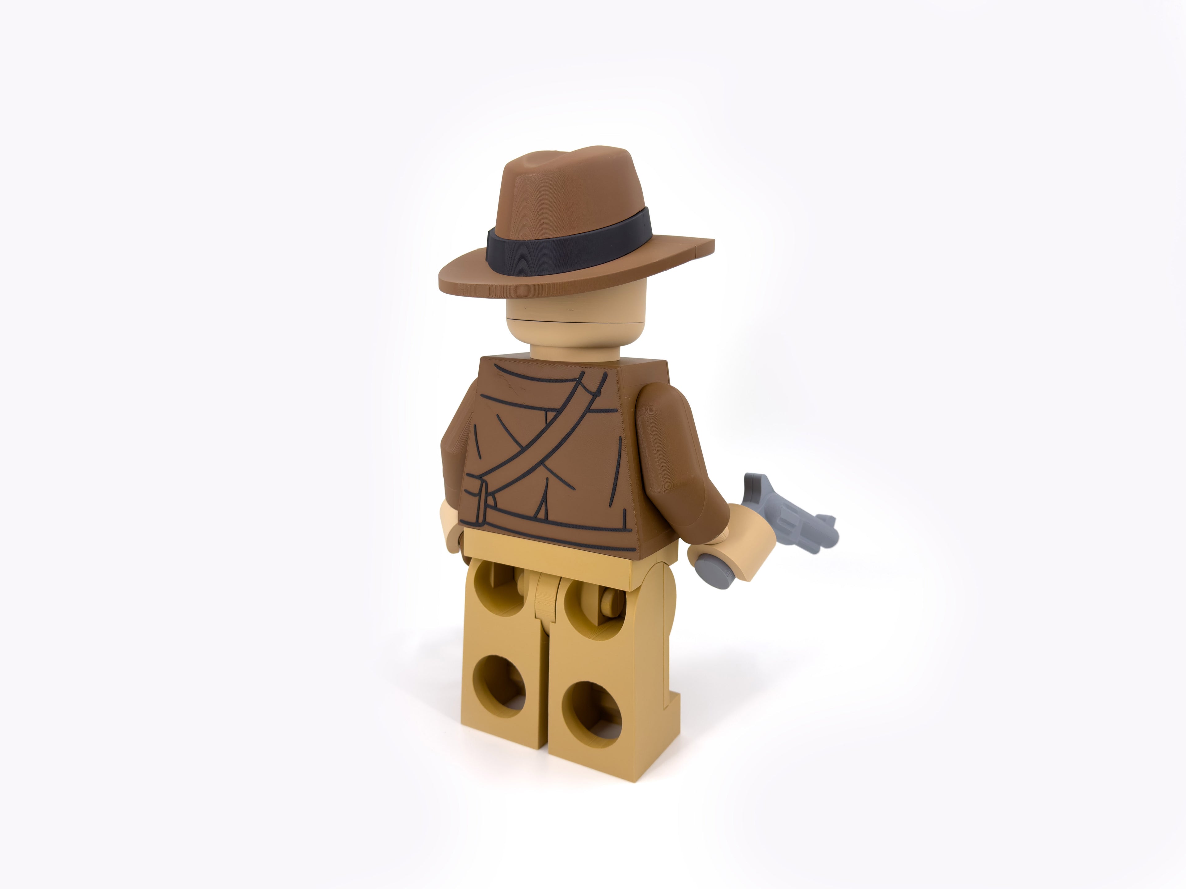 Whip-Wielding Archaeologist Modular Figure