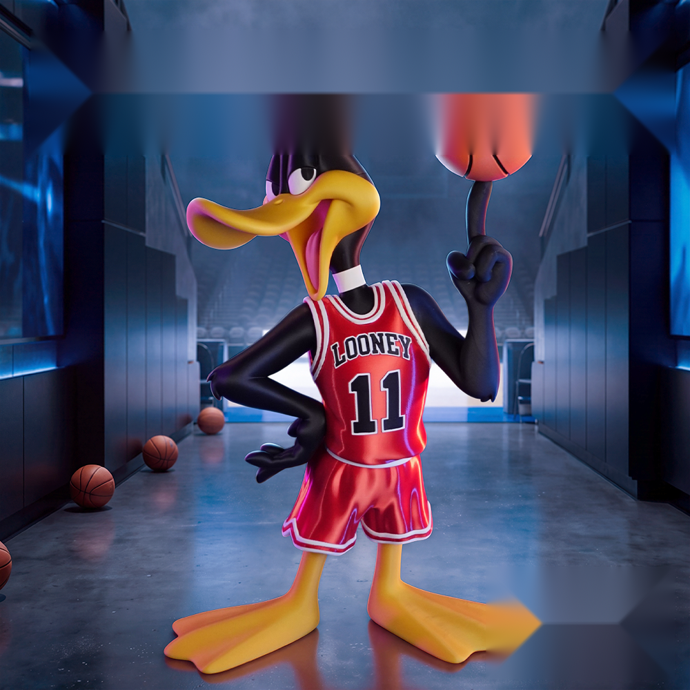 Daffy Duck x Chicago Bulls