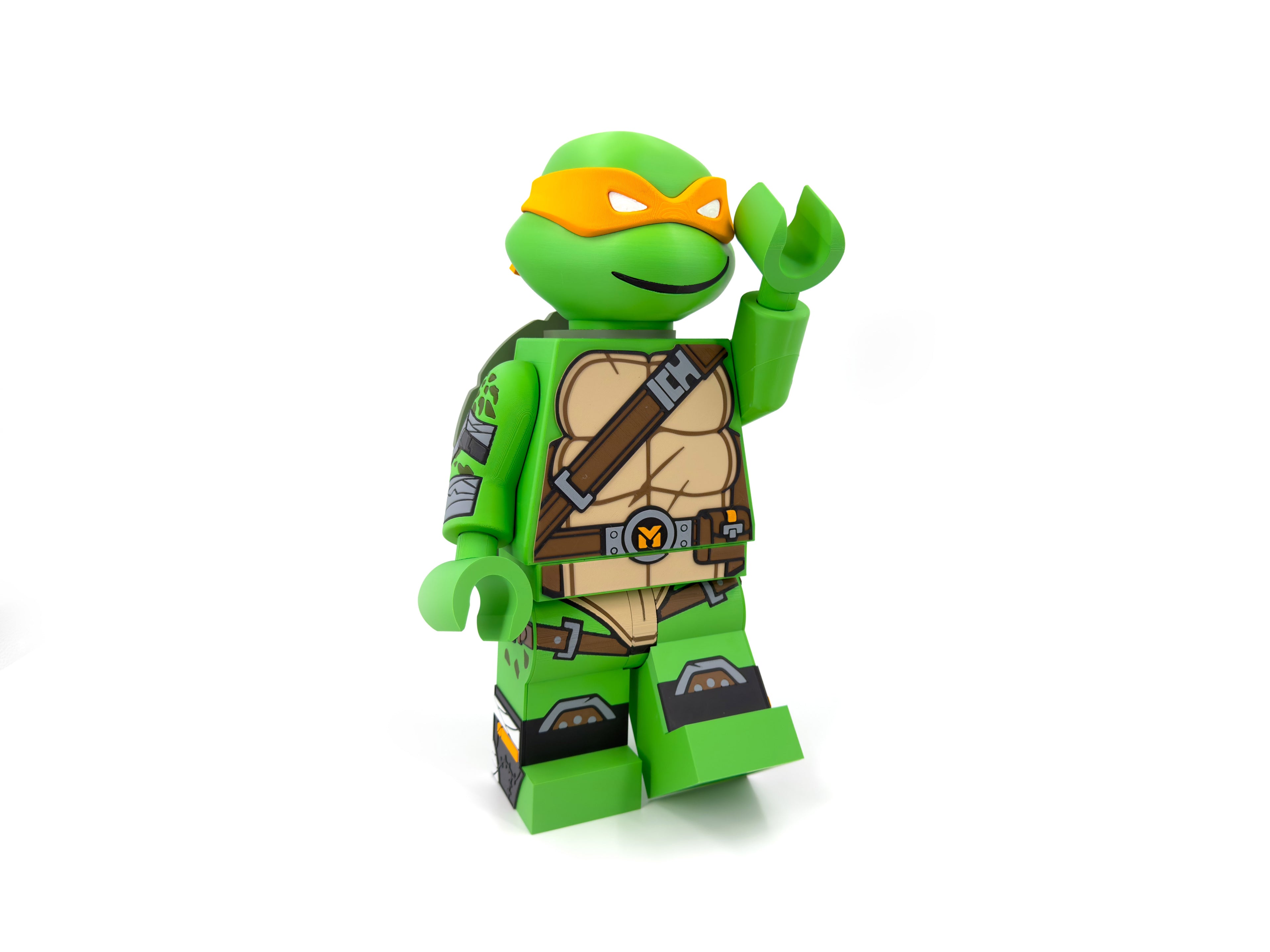 Mikey the Orange Ninja Modular Figure