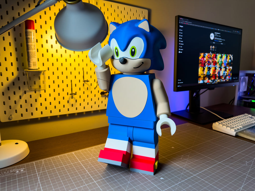 Blue Speed Demon Modular Figure