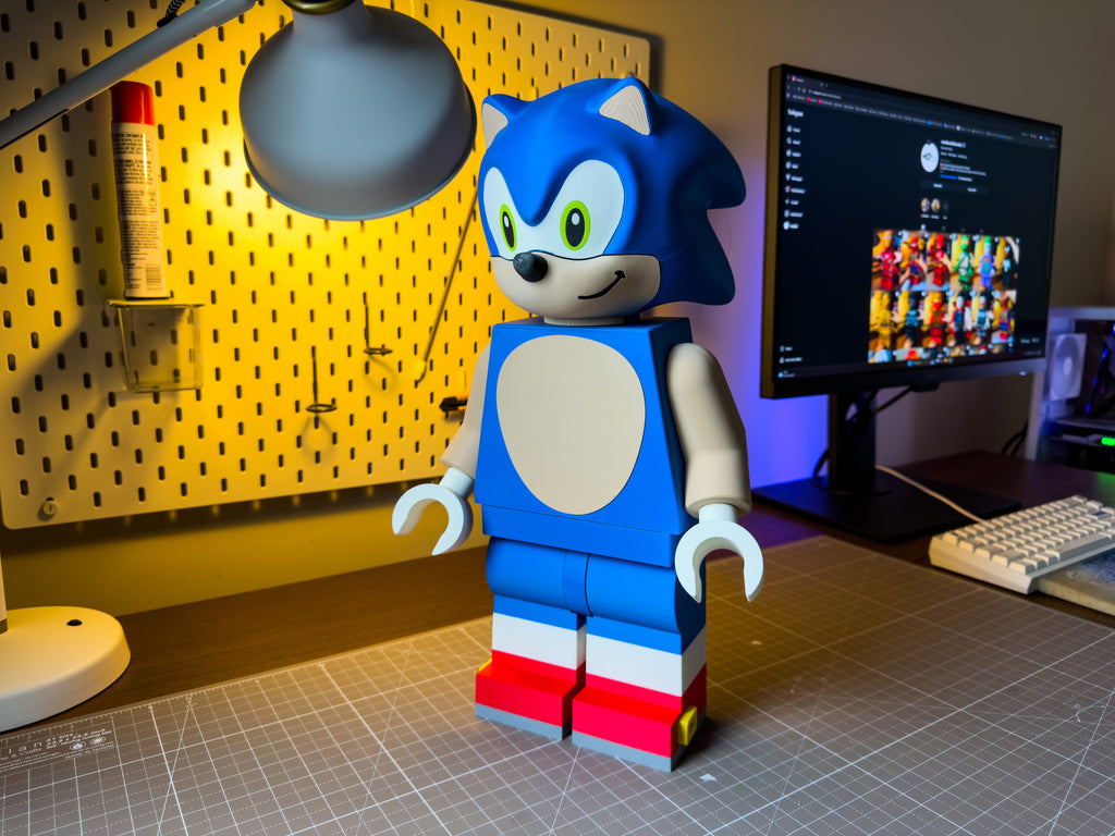 Blue Speed Demon Modular Figure