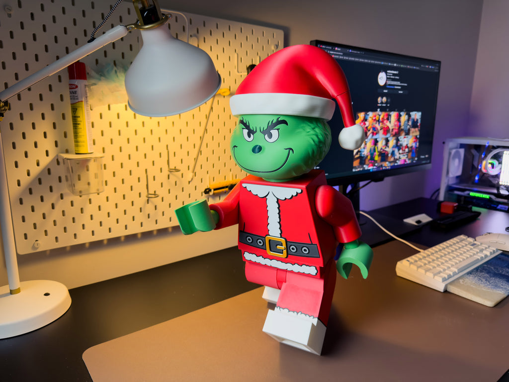 Green Holiday Grump Modular Figure