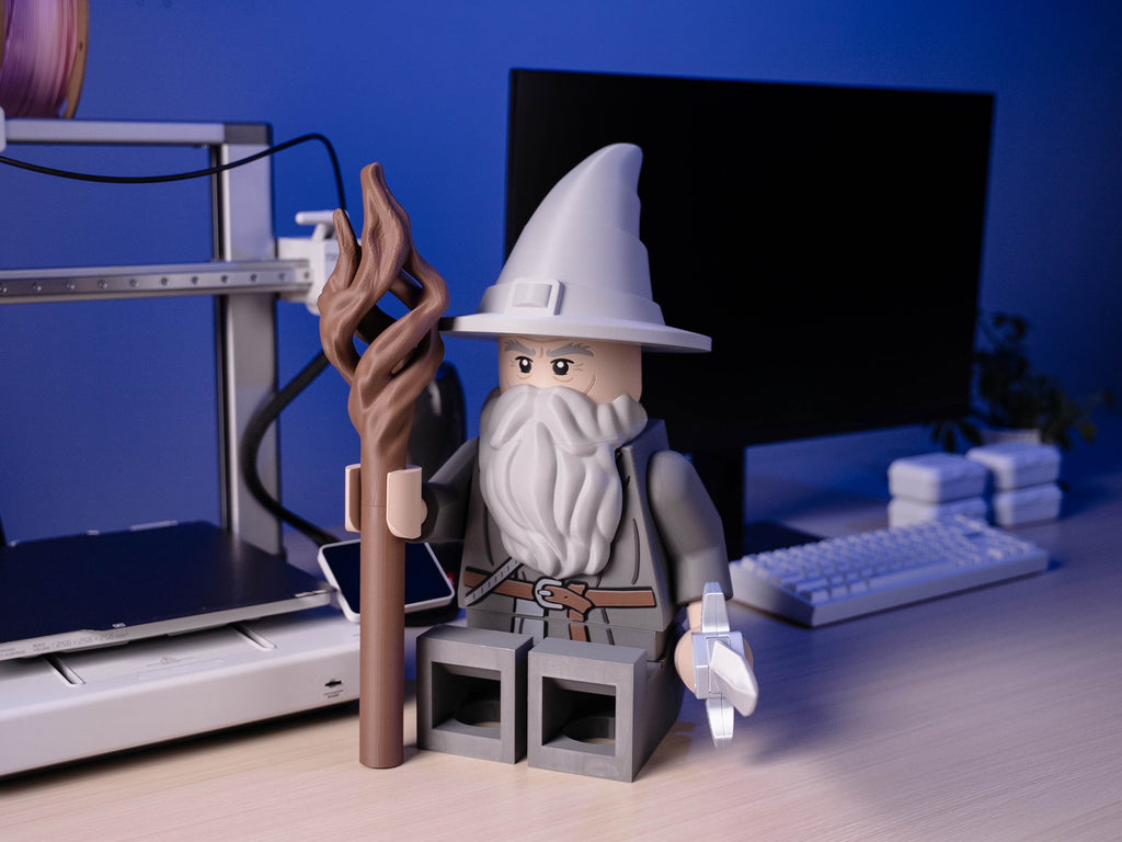 Grey Wizard of the Fellowship Modular Figure