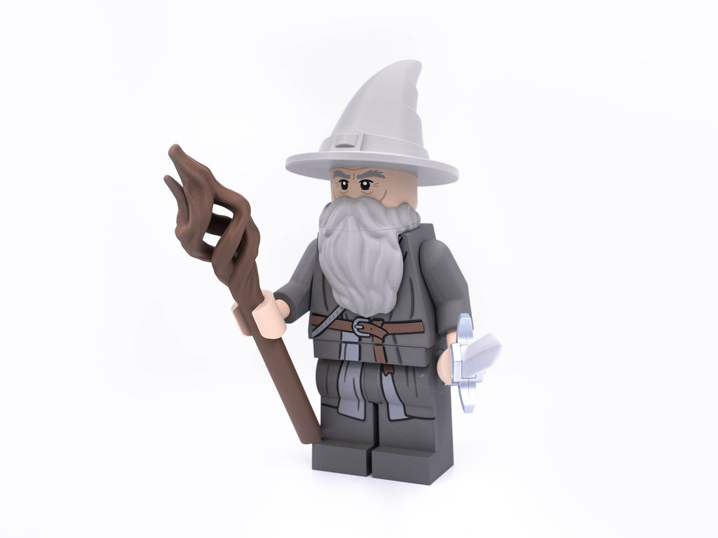 Grey Wizard of the Fellowship Modular Figure